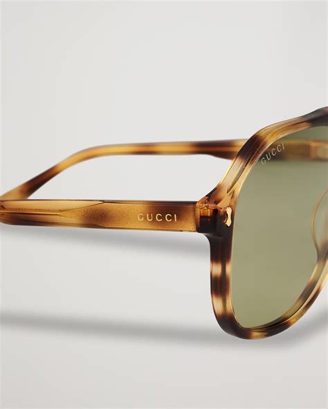 gucci havana green|Gucci GG1042S Havana/Havana/Green One Size .